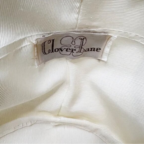 Vintage Clover Lane Satin Bucket Hat - Picture 3 of 9